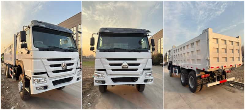 refurbished howo 371 dump truck