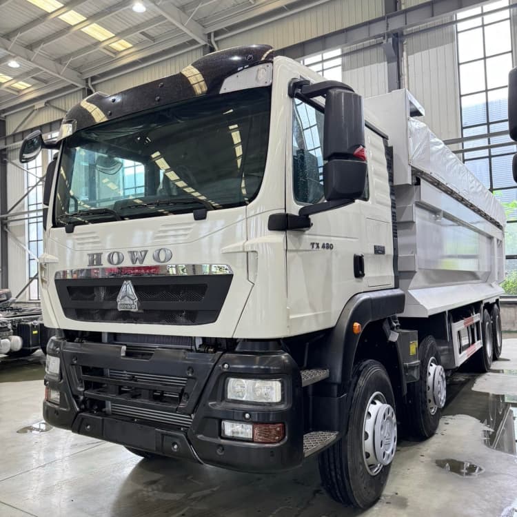 remanufactured sinotruk howo dump truck tx 8×4