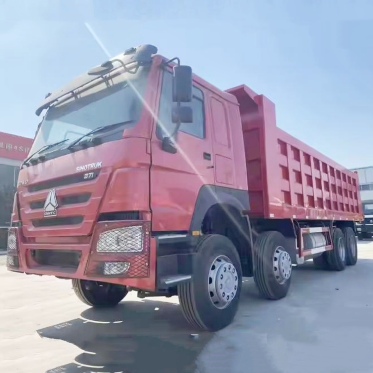 Remanufactured SINOTRUK Howo Dump Truck 8×4 1 reman howo 12 tyres dump truck