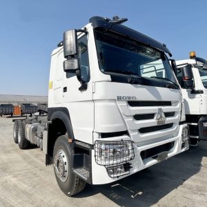 remanufactured howo tipper truck chassis