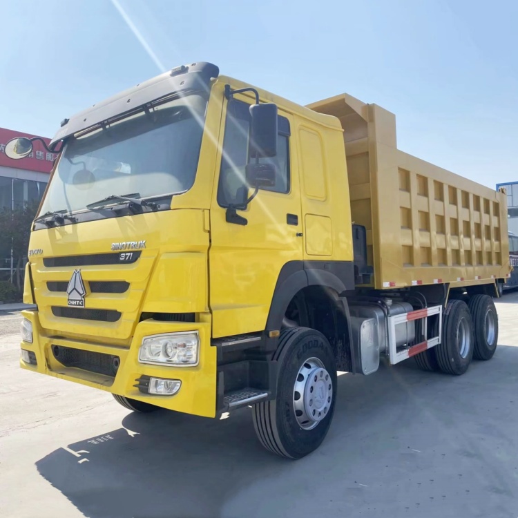 Remanufactured Howo Dump Truck 371 6×4 1 remanufactured howo tipper trucks
