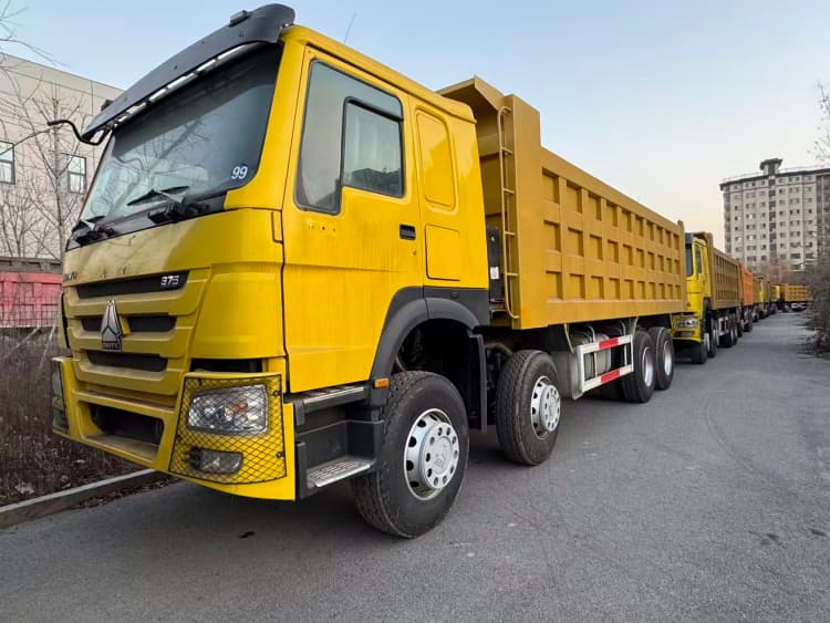 Reman Howo 375 8x4 Tipper Truck 2 Reman Sinotruk Howo 375 8x4 Truck for Sale in Burkina Faso