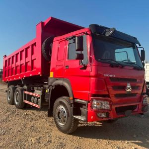 remanufactured 6x4 tipper truck howo 371