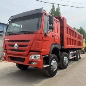 remanufactured 8x4 dump truck howo 371