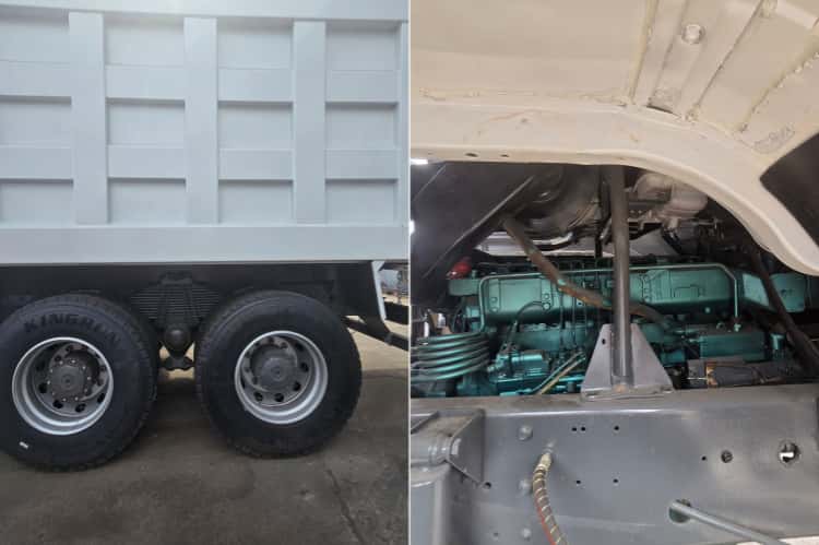 Reman Sinotruk Howo 8x4 Tipper Truck 371 7 Standardized Reman Sinotruk 8x4 371 Tipper Trucks for Sale in Botswana
