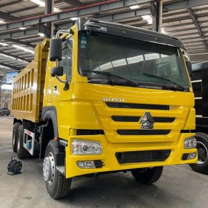 remanufactured dump truck howo 6x4 371