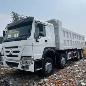 remanufactured howo 8x4 dump truck 371